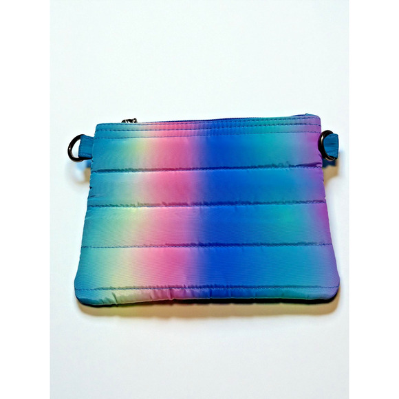 Think Royln Bank Street XL Crossbody w/ Pouch Bundle Blue Lagoon Ombre New w Tag - Picture 9 of 13